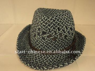 Women fedora straw hat