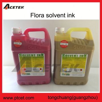 spectra polaris 512 15pl solvent ink for Flora LJ-3204P Outdoor Printer