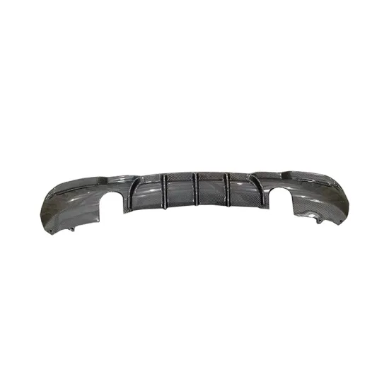 M-Performance Style Auto Parts Rear Bumper Diffuser Dual Outlet Single Hole for BMW F34 M-Tech