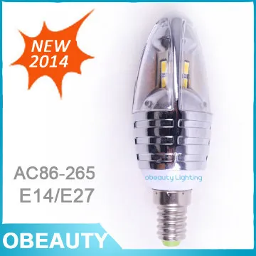e14 flame tip led candle shape bulb TUV Certification
