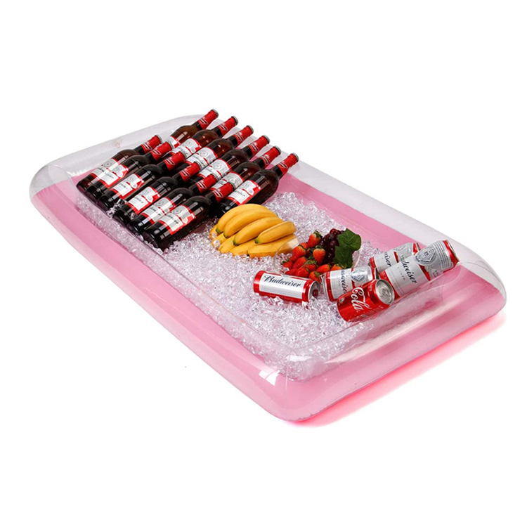 Inflatable Ice Serving Bar Coolers Salad Buffet Tray