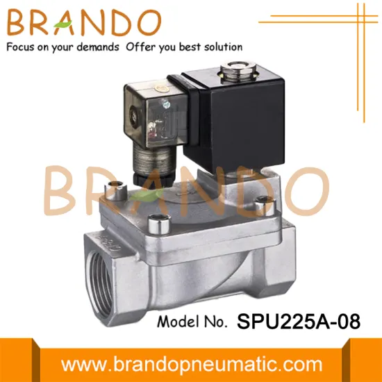 SPU225A-08 1'' 2 Way Nomally Closed Stainless Steel Solenoid Valve