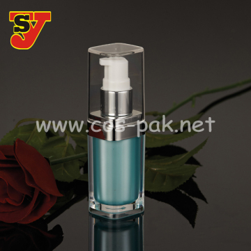 Square Acrylic Lotion Bottles with Pump