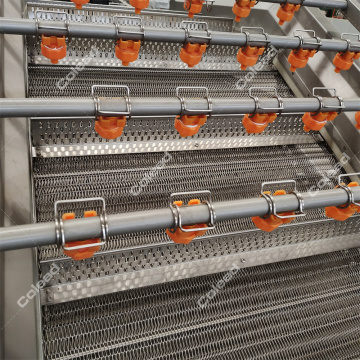 Machine à laver des pommes de terre industrielle pour le traitement des légumes