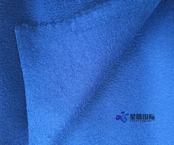 Newest Customized Soft Blue Wool Fabric