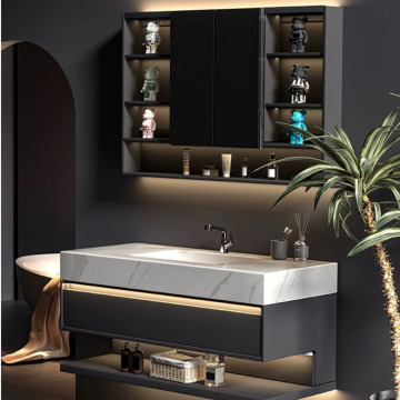 Modern Plywood Material Wood Bathroom Set with Vanities for Stylish Bathrooms