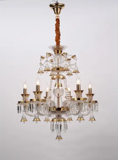 European Style Luxurious Living Room K9 Crystal Chandelier