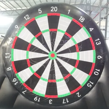 GMIF inflatables pvc sport game bouncy inflatable soccer dart board shooting target on sale