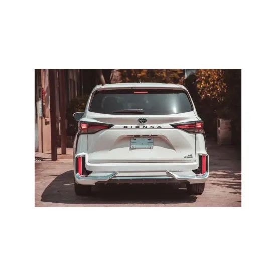 2021 Toyota Sienna Body Kit: Front and Rear Bumper with Grille