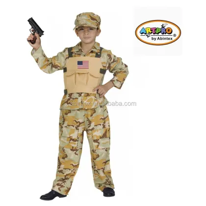 ARTPRO Abintex Brand Soldier Costume (13-138): The Perfect Choice for Boys' Carnival Party Attire