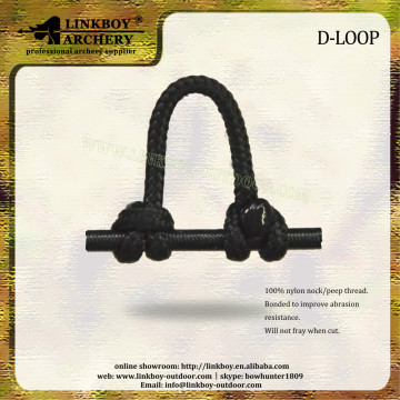 Wholesale linkboy LBC027A D-LOOP 100% nylon nock string archery arrow for hunting equipment
