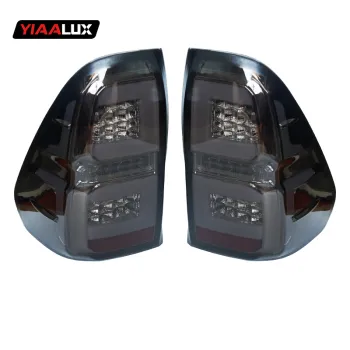 LED Tail Lights for Toyota Hilux Revo SR5 M70 2015-2018 - Styling Rear Brake & DRL