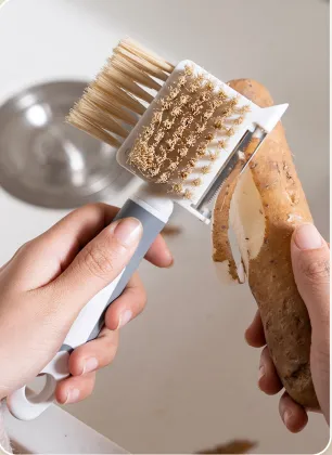 Vegetable Brush Vegetable Peeler Multipurpose Cleaning Brush