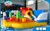 Custome Outdoor Inflatable Bouncer Combo with slide for kids play