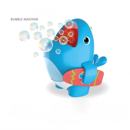 Automatic Bubble Machine Whale Toy: Fun Outdoor Summer Activity for Kids