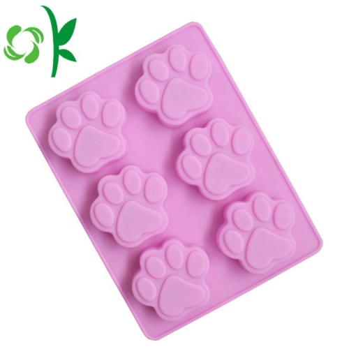 6 Footprints Silicone Soap Mold