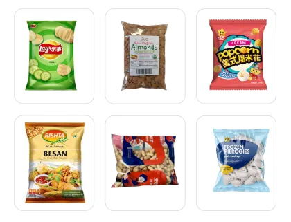 Automatic pouch frozen dumplings packaging machine