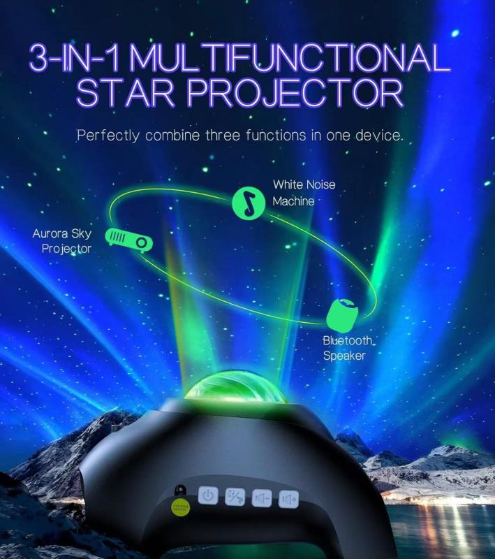 3 - in - 1 Star Projector