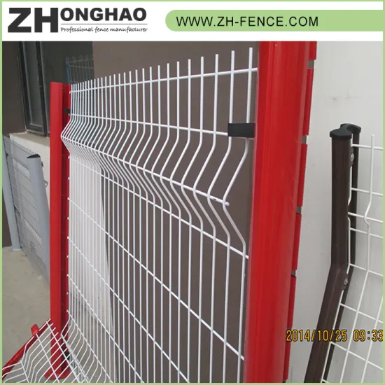 China Professional Outdoor Steel Industrial Safety Fence,Safety Fencing,3D Welded Wire Mesh Fence