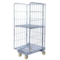 Medium Duty Metal Roll Cage Trolley Cart