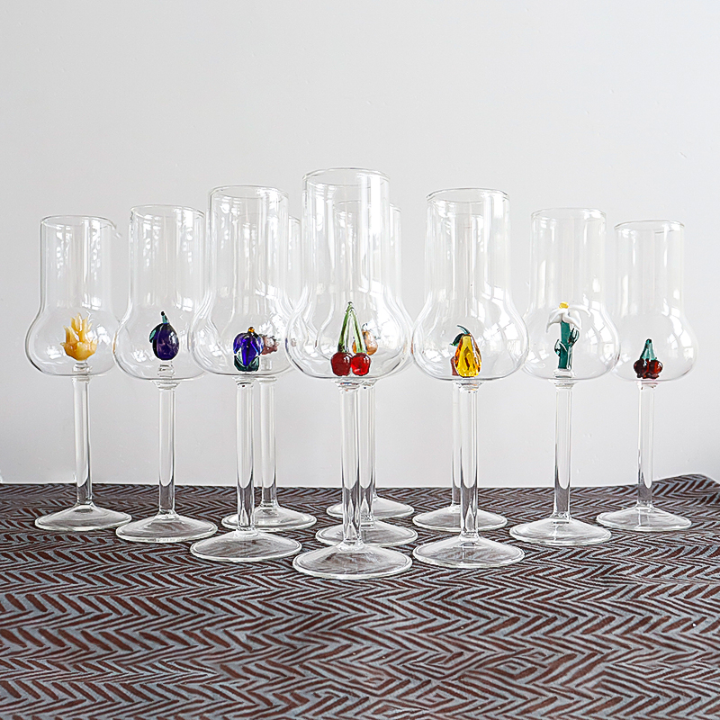 손으로 만든 Grappa Glass Cup