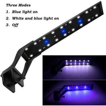 Lampe à pêche à lampes d&#39;aquarium LED avec supports