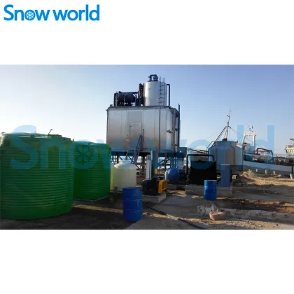 Snow world Flake Ice Machine For Boat