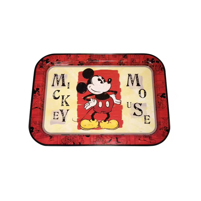 DADI Vintage Food Rectangular Metal Tin Tray