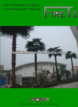 Artificial Washongtonia palm tree