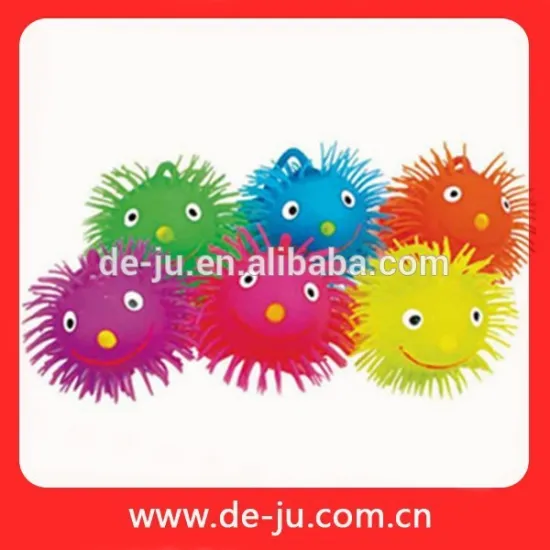 Squeezing Toys Light Up Animal Puffer Ball