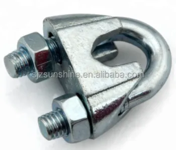 Low-Cost Factory-Price A/B/DIN 741 Type Steel Wire Rope Clip and Rigging Accessories