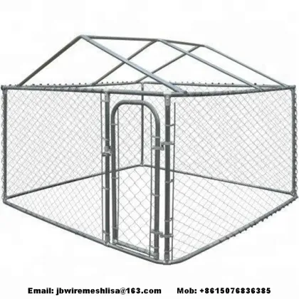Galvanized Chain Link Dog Kennels