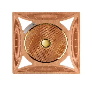 60x60 Fancy false ceiling fan with decorative side panel