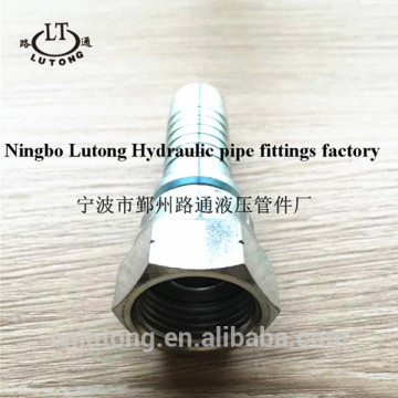 steel bspp/bspt hydraulic thread hydraulic hose fitting
