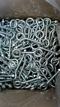 Round Eye Bolt with Washer and Nut