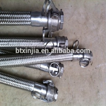 stainless steel flexible metal pipe with quick coupling