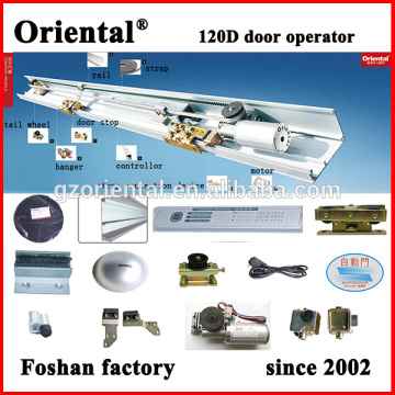 Oriental automatic sliding glass door operator with sensor