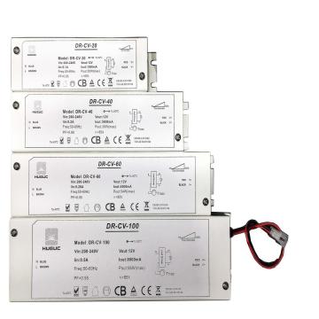 ETL boxed dimbare 12V 24V led driver