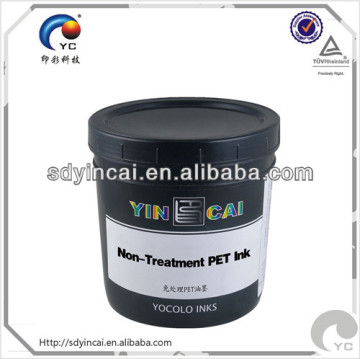 PET ink free-treatment screen printing ink manufacturer