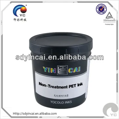 PET ink free-treatment screen printing ink manufacturer