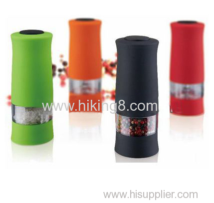 Abs Plastic Electric Salt &amp; Pepper Grinder Mill 