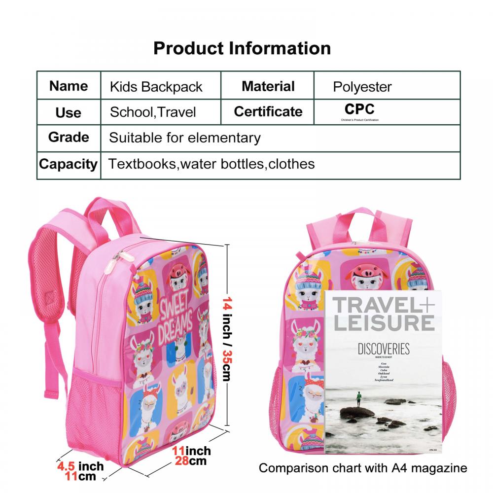 Kid School Backpack 5