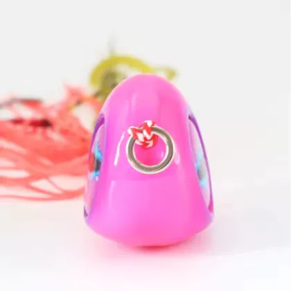 OEM Luminous Rubber Snapper Sea Bucktail Jigs with BKK Hooks