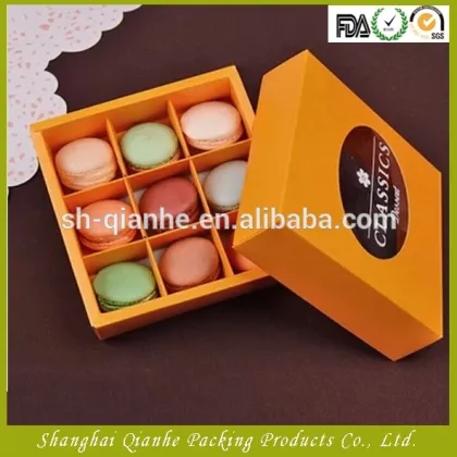 White chocolate gift packaging box