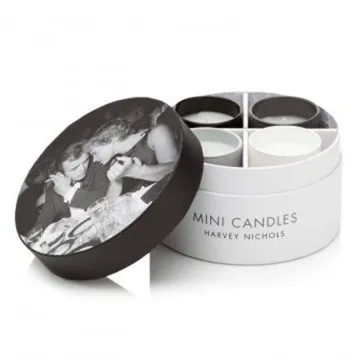 Big Round Candle Glass Presentation Boxes