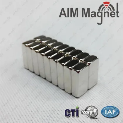 Permanent Block Neodymium Cylinder Magnet