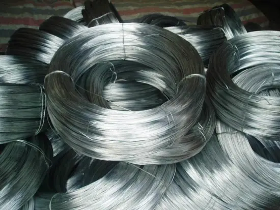 electro galvanized binding wire for construction
