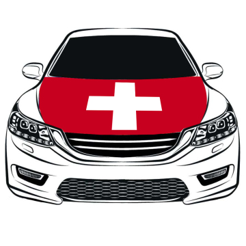 Swiss Polyester Flags & Banners on Sale with Plastic Flagpoles