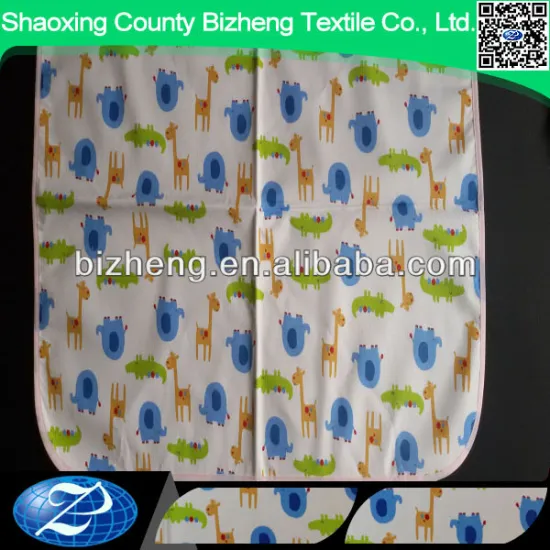 Custom print baby diaper changing mat