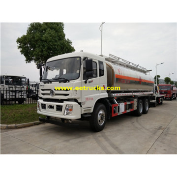 Dongfeng 20000L Caminhões de tanque de combustível de alumínio